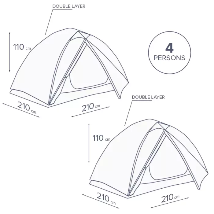 Utopia Camping, rent a tent